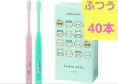 ちいかわ 歯ブラシ 40本セット　大人用　ふつう　２色　歯科専用のサムネイル