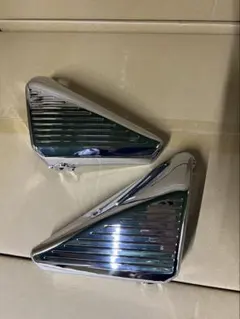 ゼファー400　メッキ　エアクリ　カバー/ アルフィン仕様 サイド ZR400C