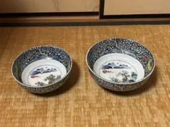明治 大聖寺伊万里 色絵 唐花鳥文 ころ茶碗 完品2客 - メルカリ