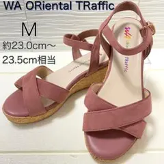 人気✨サンダルWA ORiental TRaffic M ピンク コルクソール