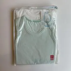 【新品未使用】UNIQLO ベビー肌着 ボディースーツ80サイズ エアリズム