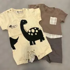 夏用70センチロンパース2枚組