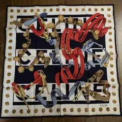 CELINE スカーフデザイン ハンカチ