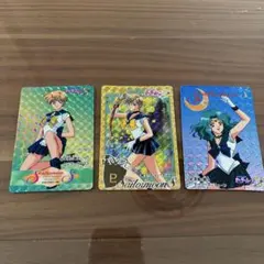 値下げ☆】セーラームーンS 外部太陽系戦士 キラカード4枚セット
