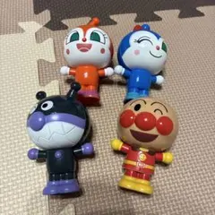 アンパンマン キャラクター フィギュア 4体セット　くみたてよう！アンパンマン