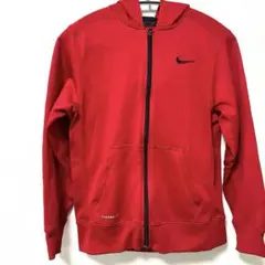 Nike Therma-Fit ジャケット Lサイズ レッド パーカー 裏起毛