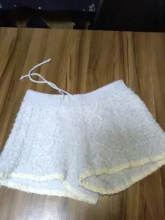 チュチュアンナ ふわふわニットショートパンツ M-L ポケット付