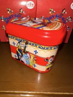 東京ディズニーリゾート40周年ミニチュアトイ(お菓子缶)