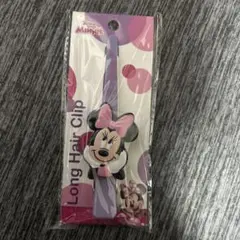 Disney ミニーマウス ロングヘアクリップ