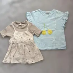 アプレレクール　ラポシェビスキュイ　Tシャツセット　100㎝