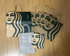 最終値下げ スタバ 紙袋 7点セット