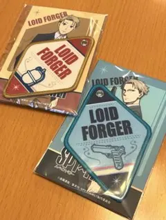 【SPY×FAMILY】ロイドフォージャ タペストリー・ワッペン2点セット