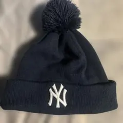 ニューエラ ニューヨーク・ヤンキース ポンポン付きニット帽