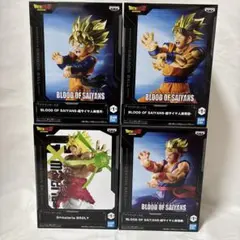 ②ドラゴンボールZ BLOOD OF SAIYANS G×materia 4種
