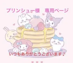 プリンシュー様　専用ページ