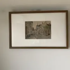 イスラム教抽象画 白フレーム付き クアラルンプールイスラム美術館