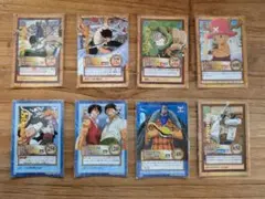 【絶版・希少】 文字キラ8枚まとめ売り ワンピースハイパーバトル