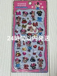 ディズニー ミニーマウスボンボンドロップシール シール プチドロップステッカー