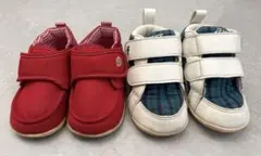 ファミリア familiar ベビーシューズ 13.0 13.5 2足セット