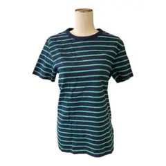 GAP ネイビー/グリーンストライプ Tシャツ XSのサムネイル