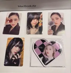 ITZY born to be withmuu トレカ リュジン＋3枚＋アクスタ