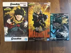 僕のヒーローアカデミア　緑谷出久　爆豪勝己　フィギュア　３体セット