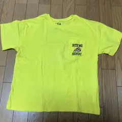repipiarmario Tシャツ　イエロー　ワンポイント