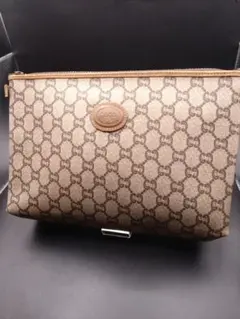 GUCCI グッチ　クラッチバッグ　セカンドバッグ　PVC オールドグッチ　美品