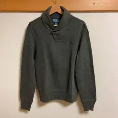 ポロバイラルフローレン ショールカラースウェット セーター グレー サイズS