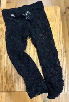 黒のレースレギンス サイズ80