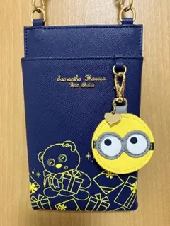 サマンサタバサ　ミニオン　スマホショルダー