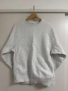 GU ヘビーウェイト スウェット S 裏起毛 ライトグレー
