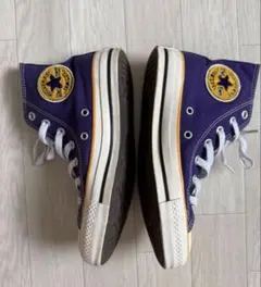 最終値下げ‼️【23cm】コンバース　ALL STAR ハイカット　パープル