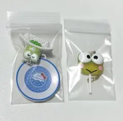 サンリオ　カラフルキャンディチャーム　お寿司キーチェーン　けろけろけろっぴ