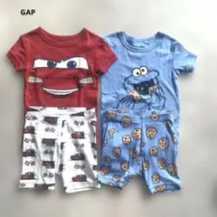 GAP baby パジャマ 2点セット カーズ クッキーモンスターのサムネイル