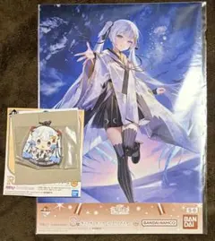 雪ミク 一番くじ R賞 S賞　2018 クリアポスター　ラバーチャーム