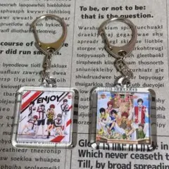 テニプリスト　CDジャケットスクエアキーホルダー 網球男児　2点セット