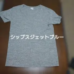 SHIPS Jet blue Vネック Tシャツ グレー