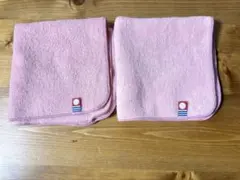 今治タオル ピンク タオルハンカチ 2枚セット 未使用