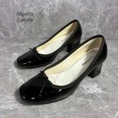 Repetto Camille レペットカミーユバレエシューズ　黒　36 22