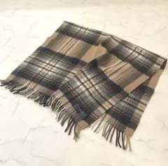 JohnstonsofElgin ジョンストンズ　ウール チェックブランケット