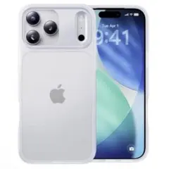 CASEKOO iPhone 17 Pro 用 ケース（マットクリア）
