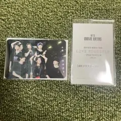 BTS 映画 入場特典第3弾 ライブフォトカード LOVE YOURSELF