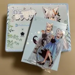 hololive 　須崎屋コラボカステラ　アクスタ ホロライブ　白上フブキ