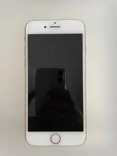Apple iPhone8 本体 ゴールド 画面割れあり - メルカリ