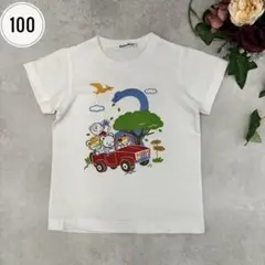 familiarファミリア　半袖Tシャツ　おはなしTシャツ　恐竜　サファリのサムネイル
