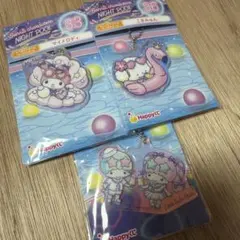 サンリオ　ナイトプール　アクキー