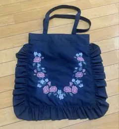 Chesty トートバッグ お仕事バッグ A4 刺繍 花 - メルカリ