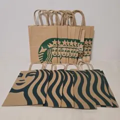 Starbucks スターバックス　紙袋　旧×10枚 新×6枚 16枚セット