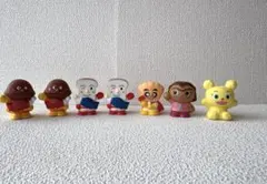 あつまれアンパンマン　ゆび人形　ソフビ　7体　まとめ